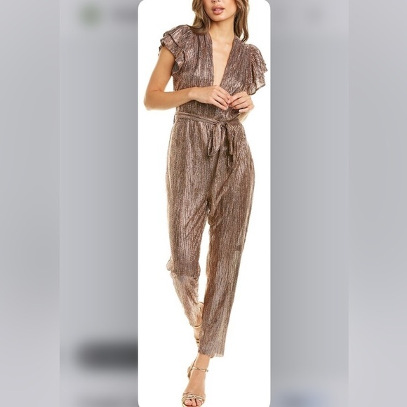 Sabina Musayev Cooper Oscar jumpsuit size medium M - Picture 8 of 10